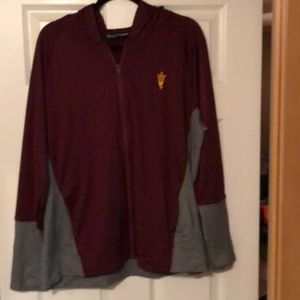 Like new ASU Zip up athletic jacket